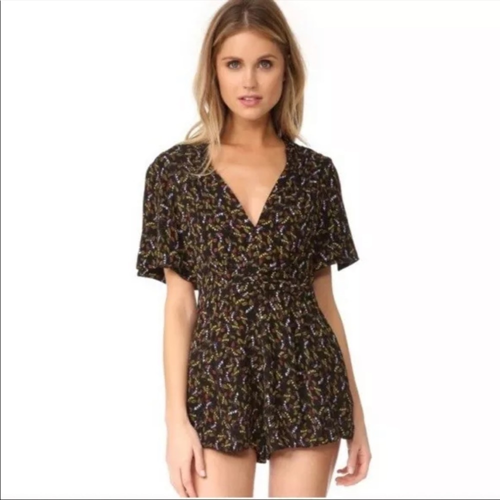Free people meet Virginia romper jumpsuit jumper